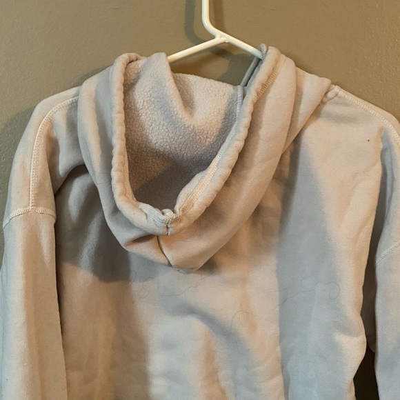 Women's Light Gray Zip-Up Jacket - Picture 3 of 4